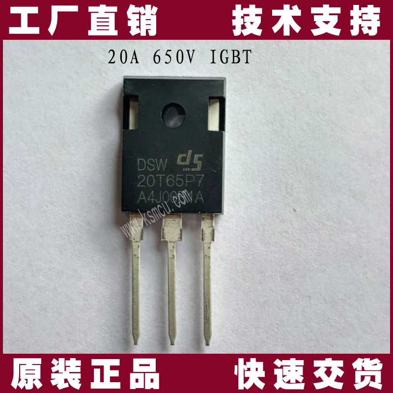 DSW20T65P7-IGBT-EG1155充電機專用功率管